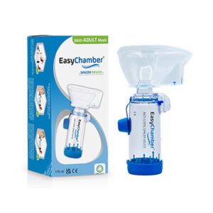 EasyChamber – Inhaler Spacer Device - with Adult Mask